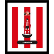 Personalised Sunderland AFC Player Figure Framed Print