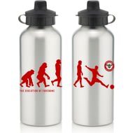 Personalised Brentford Player Evolution Aluminium Sports Water Bottle