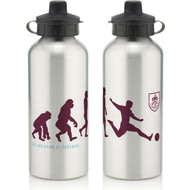 Personalised Burnley FC Player Evolution Aluminium Sports Water Bottle