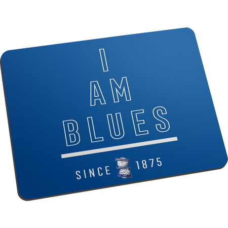 Personalised Birmingham City "I am BLUES since" Mouse Mat