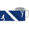 Personalised Millwall Colour Stripe Ceramic Mug