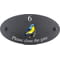 Personalised Warbler Bird Motif Oval Slate House Sign Plaque 25x13cm