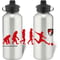 Personalised AFC Bournemouth Player Evolution Aluminium Sports Water Bottle