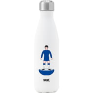 Personalised Chelsea Player Figure Insulated Water Bottle - 500ml - White