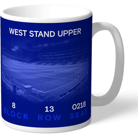 Personalised Chelsea FC My Seat In Stamford Bridge Mug