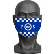 Personalised Brighton & Hove Albion FC Initials Adult Face Mask