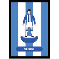 Personalised Sheffield Wednesday Player Figure A4 Framed Print