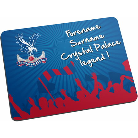 Personalised Crystal Palace FC Legend Mouse Mat