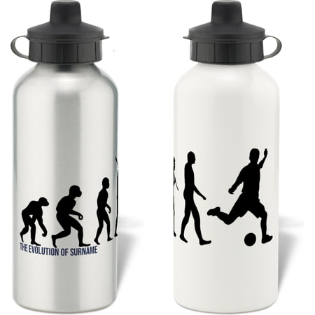 Personalised West Bromwich Albion Player Evolution Aluminium Sports Water Bottle