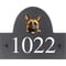 Personalised Belgian Malinois Dog Motif Slate House Name or Number Plaque/Sign - 25x20cm