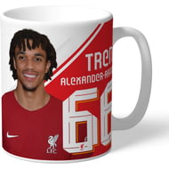 Personalised Liverpool FC Trent Alexander-Arnold Autograph Player Photo 11oz Ceramic Mug