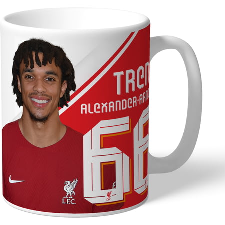 Personalised Liverpool FC Trent Alexander-Arnold Autograph Player Photo 11oz Ceramic Mug