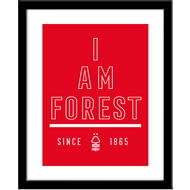 Personalised Nottingham Forest FC I Am Framed Print