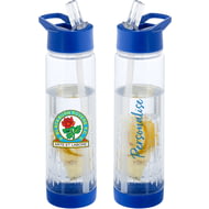 Personalised Blackburn Rovers FC Crest Fruit Infuser Sports Water Bottle - 740ml