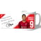 Personalised Liverpool FC Roberto Firmino Autograph Player Photo 11oz Ceramic Mug