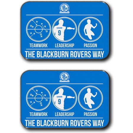 Personalised Blackburn Rovers FC Way Rear Car Mats