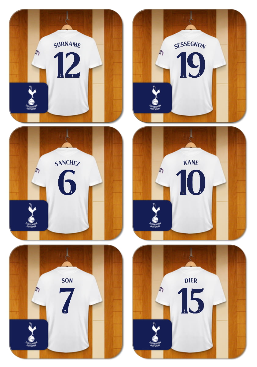 personalised spurs shirt