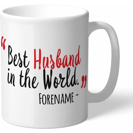Personalised Watford Best Husband In The World Mug