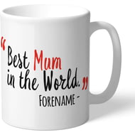 Personalised Crystal Palace Best Mum In The World Mug