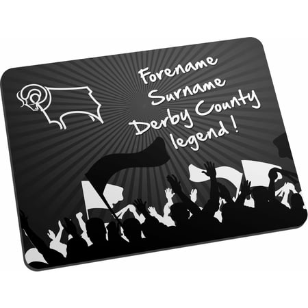 Personalised Derby County Legend Mouse Mat