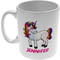 Personalised Girls Unicorn Plastic Drop Proof Mug