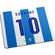 Personalised Huddersfield Town Retro Shirt Mouse Mat