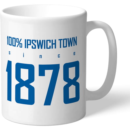 Personalised Ipswich Town FC 100 Percent Mug