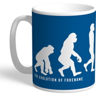Personalised Leeds United FC Evolution Mug