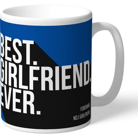 Personalised Reading Best Girlfriend Ever Mug
