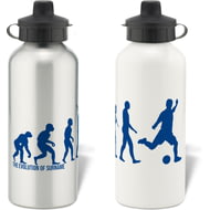 Personalised Chelsea FC Player Evolution Aluminium Sports Water Bottle