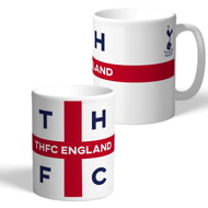 Personalised Tottenham Hotspur England Supporters Club Mug