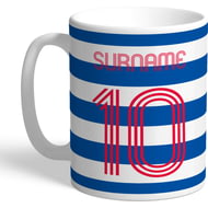 Personalised Queens Park Rangers FC Retro Shirt Mug