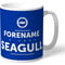 Personalised Brighton & Hove Albion FC True Seagull Mug