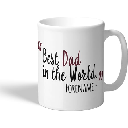 Personalised West Ham United Best Dad In The World Mug