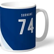 Personalised Bolton Wanderers Stripe Mug