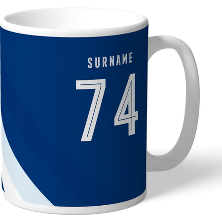 Personalised Bolton Wanderers Stripe Mug