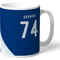 Personalised Bolton Wanderers Stripe Mug