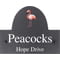 Personalised Flamingo Bird Motif Slate House Name or Number Plaque/Sign - 25x20cm