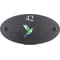 Personalised Hummingbird Motif Oval Slate House Sign Plaque 25x13cm
