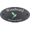 Personalised Hummingbird Motif Oval Slate House Sign Plaque 25x13cm