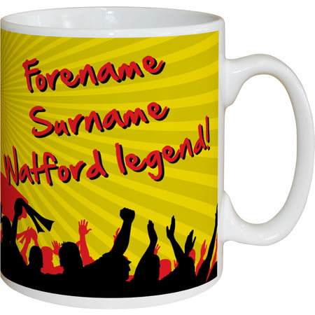 Personalised Watford FC Legend Mug