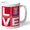 Personalised Stoke City FC Love Mug