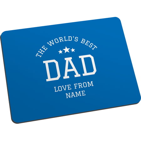 Personalised Blackburn Rovers FC World's Best Dad Mouse Mat