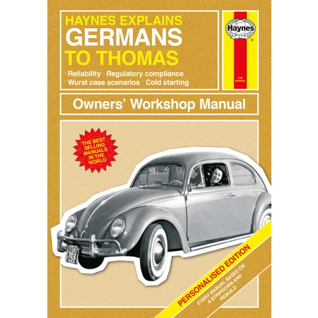 Personalised Haynes Explains Germans Book
