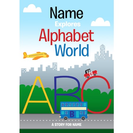 Personalised Alphabet World Story Book