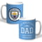 Personalised Manchester City FC World's Best Dad Mug