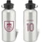 Personalised Burnley FC Retro Shirt Aluminium Sports Water Bottle