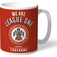 Personalised Accrington Stanley FC We Are League One Mug