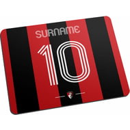 Personalised AFC Bournemouth Retro Shirt Mouse Mat