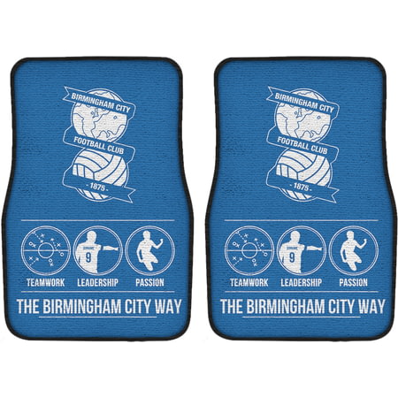 Personalised Birmingham City FC Way Front Car Mats